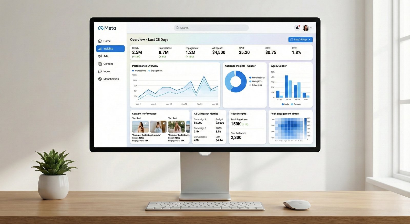 Meta Business Analytics Cover